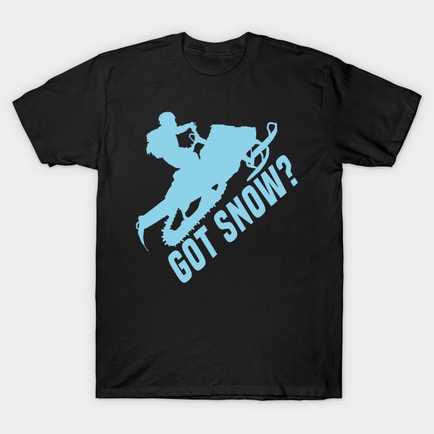 snowmobiling snowmobile wintersport gift T-Shirt by Shiva121